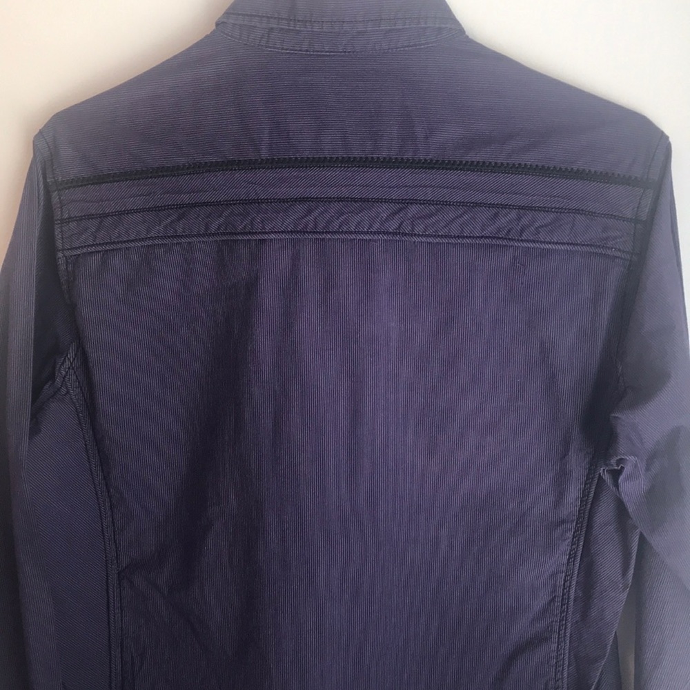 Buckle Black Athletic Fit Button Down Shirt - Picture 4 of 10